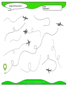 Çizgi Çalışma Sayfaları